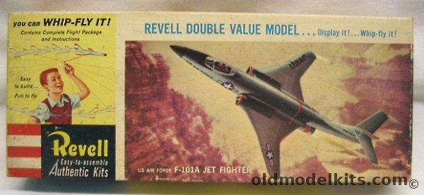 Revell 1/75 Whip-Fly Air Force F-101A Voodoo, H156-98 plastic model kit